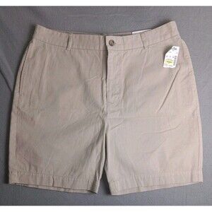 TailorByrd Mens 36 Khaki Golf Shorts 7.5 Inseam  -Classic -New With Tags
